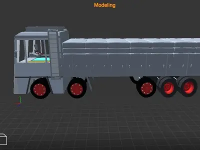 TN CEMENT TRUCK 3D model