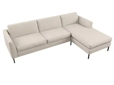 sofa NEWTON Beige 3D model