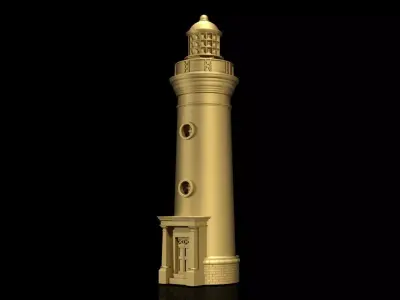 THE OBSERVATORY LIGHTHOUSE IN SULINA 3D print model