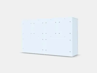 NORDLI Loading crate with 12 drawers Low-poly 3D model