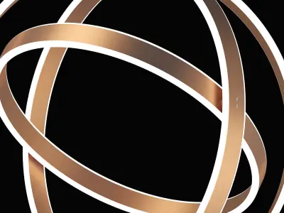 7471xx Saturno Lightstar Pendant chandelier 3D model