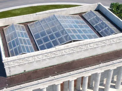  Lincoln Memorial Scene 