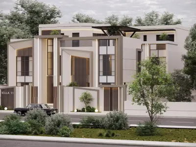 EXTERIOR MODREN VILLA  3D model