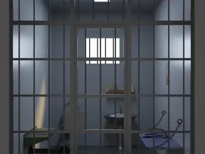 Prison Cell 3D model