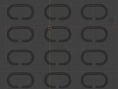 Curtain hooks Free 3D print model