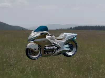  Aether Glide X1 Low-poly 3D model