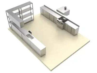 kitchen 19 3D model