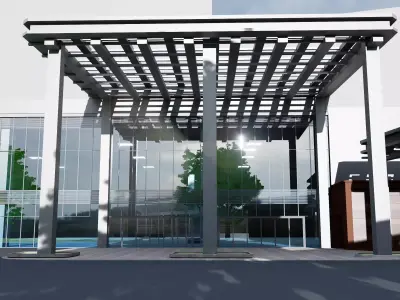 Convention Center Building II 3D model