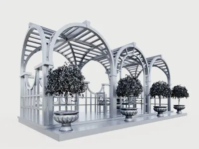 summer house 3D model purchase