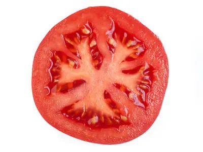 Realistic Chrysanthemum fish with tomato sauce 3D model