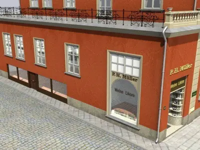 Old house House of kings 3D model