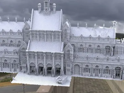 Country Mansion large 3D model