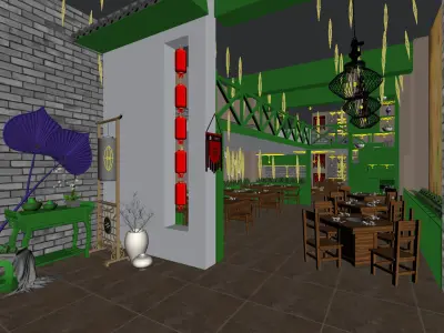 Business - Food Beverage 7-065 3D model