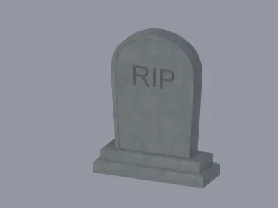 Tombstone 3D model