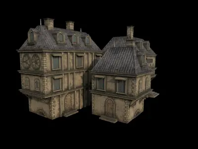 Gothic build D 3D model