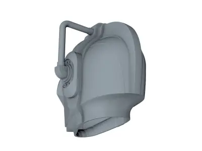 Cyberman - Cyber Leader Helmet 3D print model