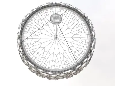 Terzani Glamour Ceiling Light 3D model