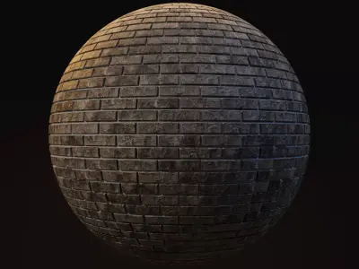 Old Francisco White Mortar Running and Stack Bricks Texture Texture