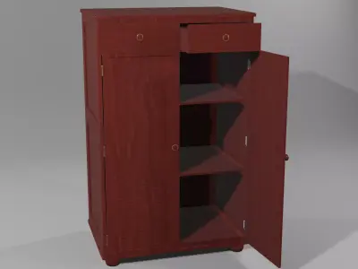 Indoor chest of drawers 3D model