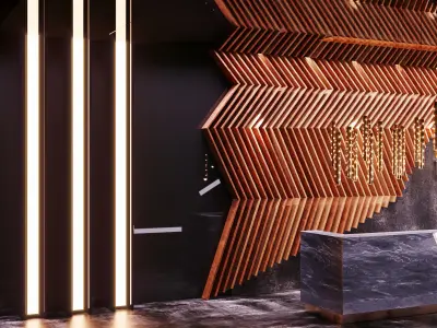 Reception 09 3D model