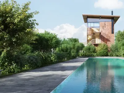 Archmodels vol 136 - high quality trees models 3D model