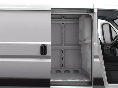 Iveco eSuperJolly L2H1 HQ Interior 2025 3D model