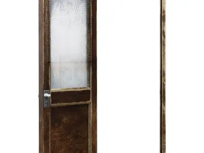 Vintage Door 3D model purchase