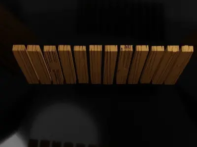 Wooden Plank Set Free 3D print model