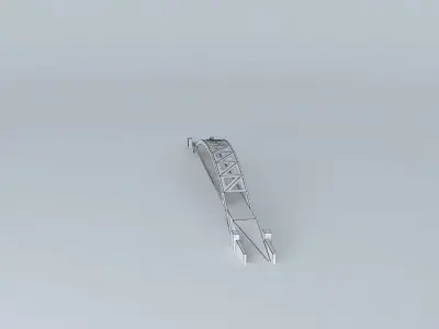 Humber Bay Arch Bridge (Toronto, Ontario) Free 3D model