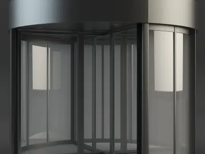 Door Revolving 3D model