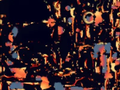 Active Volcano with Eruption 3D Model Low-poly 3D model