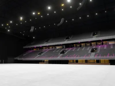 Ziggo Dome - Amsterdam - Netherlands 3D model