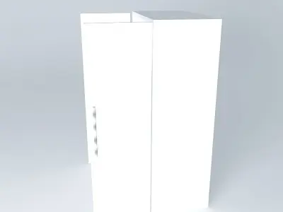 Cabinet open Free 3D model