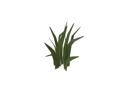 Grass 008 v3 Low-poly 3D model