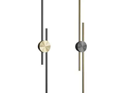 GULL SCONCE Low-poly 3D model