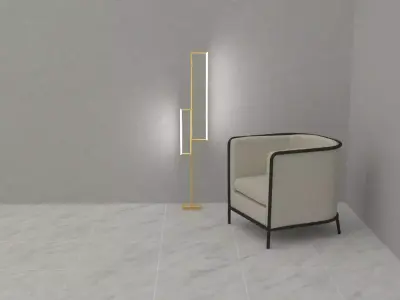 Lampe sur pied  3D print model