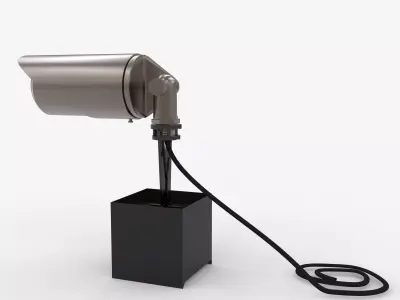 outdoor spotlight 3D model