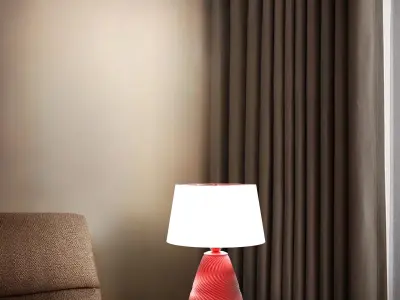 Table Lamp 3D print model 14