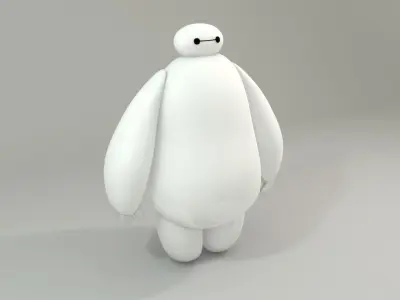 Baymax - Robot Low-poly 3D model