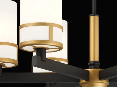 731067 Cero Lightstar hanging chandelier 3D model
