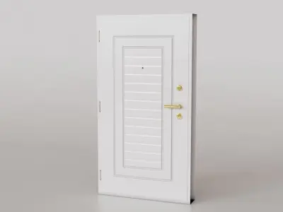 Apartment Exterior Door 3D model