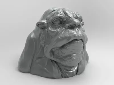 Butler Monster 3D print model