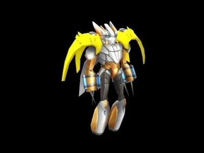 ROBOTS GENERAL SUPREME Low-poly 3D model