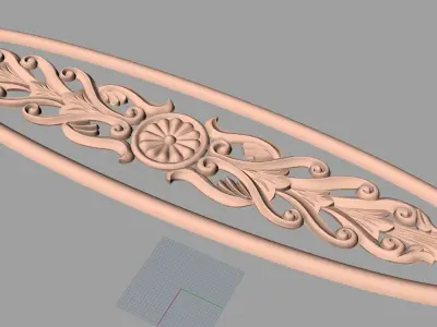 3D carved model furniture 3D design used for artcam aspire E778 3D model