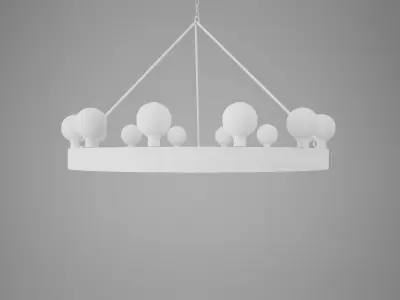 Industrial Lamp 3D model