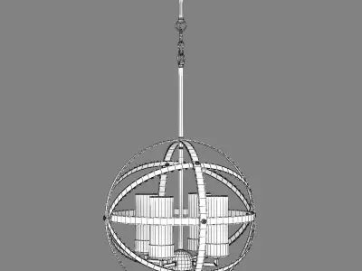 731147 Cero Lightstar hanging chandelier 3D model