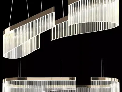 Lamaptron DANELIUS B DUO pendant light 3D model