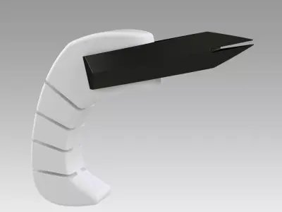 Star Trek Voyager 29th Century Hand Phaser 3D model