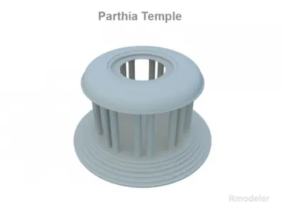Parthia Temple 3D model