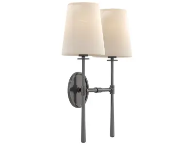 Rhodes Double Sconce 3D model
